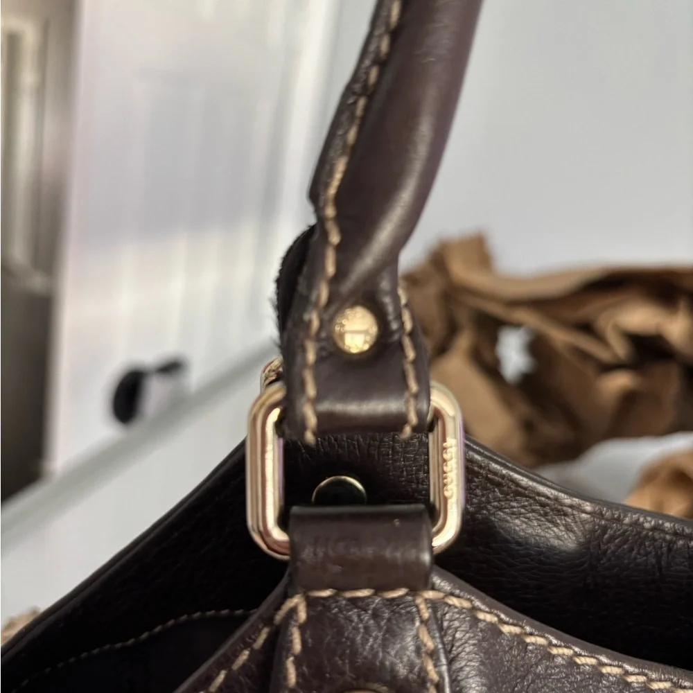 GUCCI PYTHON PURSE - Picture 12 of 16